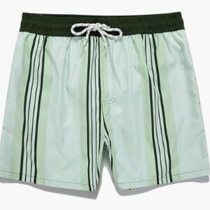 Men’s Summer Quick Dry Swim Shorts – Medium, Light & Dark Green) 🌴
